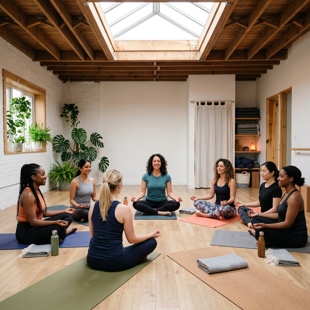 Claire at Align Yoga