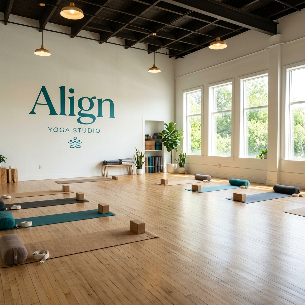 Align Yoga Studio Space